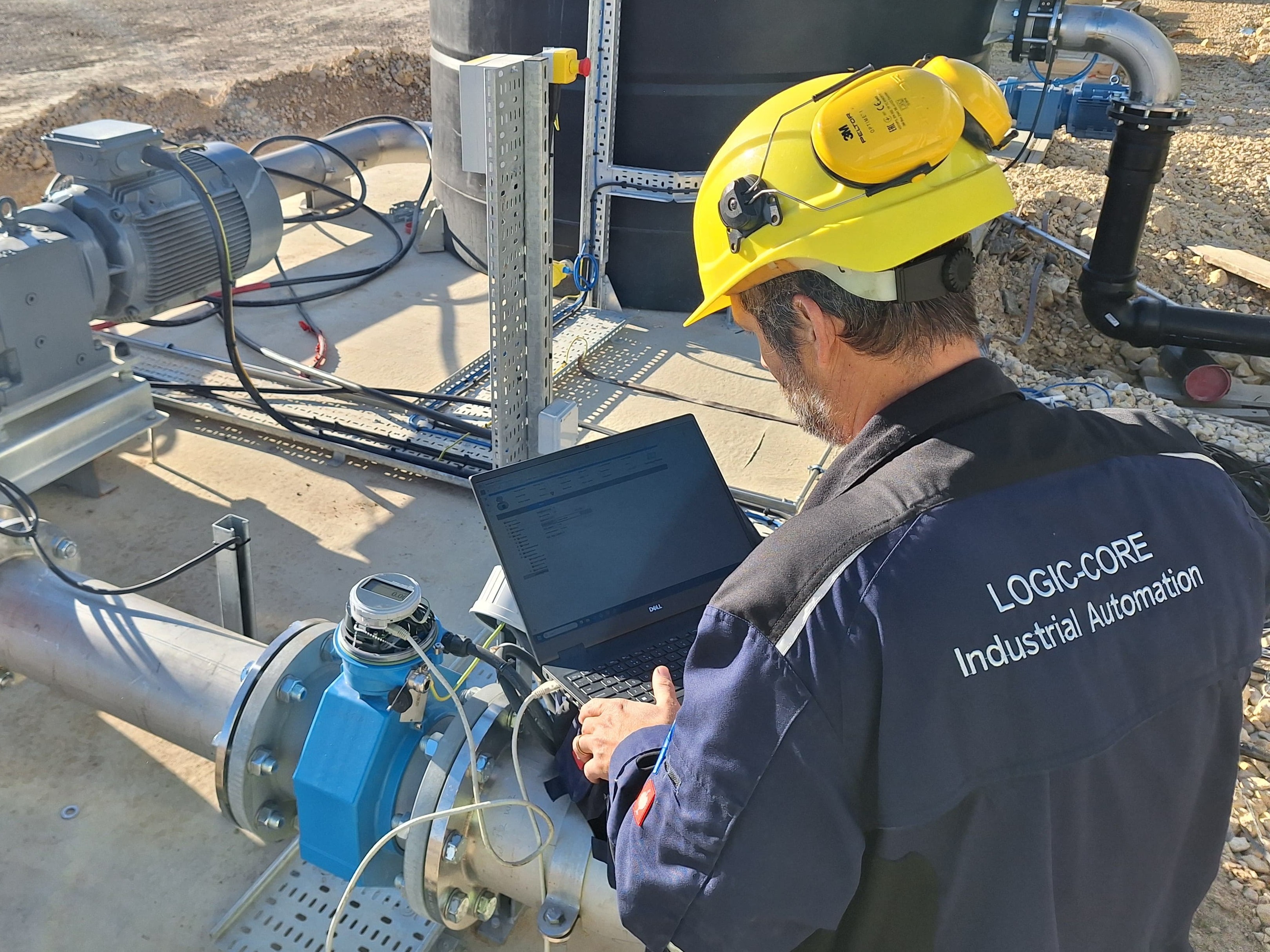 Logic-core commissioning work